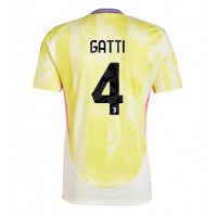 Camiseta Juventus Federico Gatti #4 Visitante Equipación 2024-25 manga corta